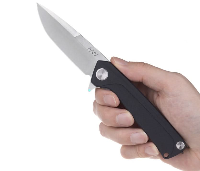 Anv Acta Non Verba Z100 Stonewash G10 Black -