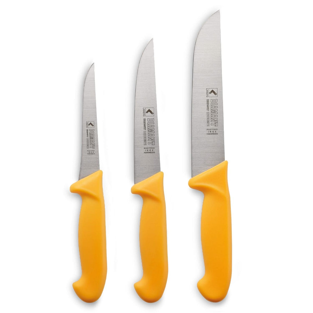 Landig Set de 3 couteaux de boucherie , chasseurs , .. -