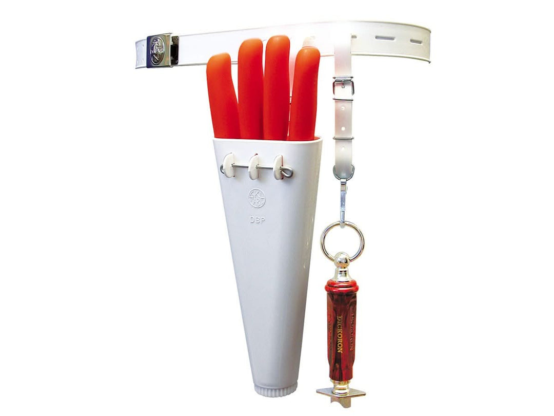 Dick 9013000 Fourreau ( vide ) 4 couteaux + ceinture + lanière fusil -