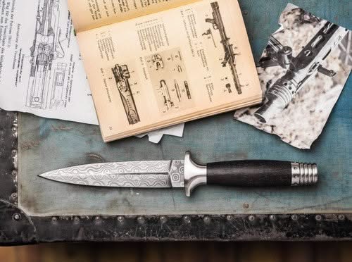 Boker 121506DAM MG-42 Damast Dagger -