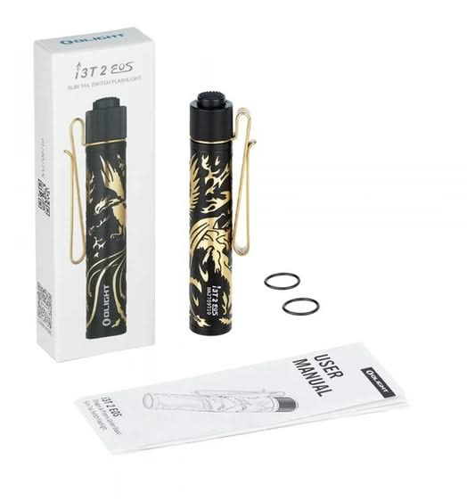 Olight i3T 2 EOS | Lampe de Poche 200 Lumens -