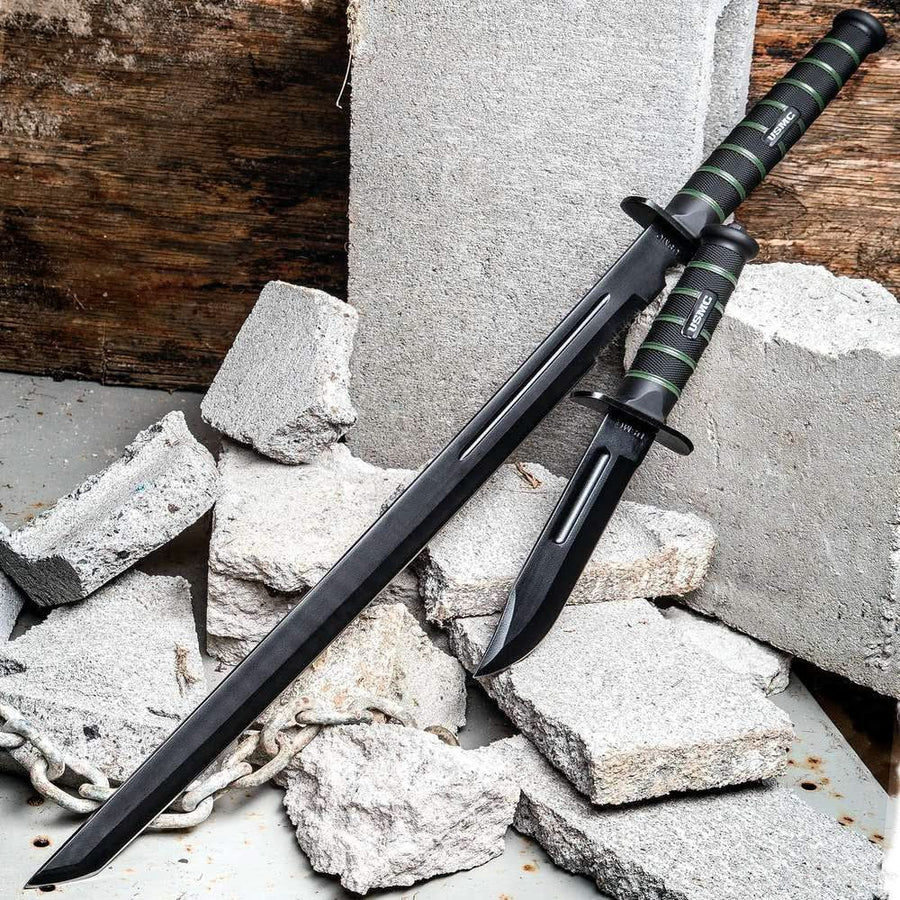 United Cutlery Usmc Blackout Militaire Pack de 2 pièces -