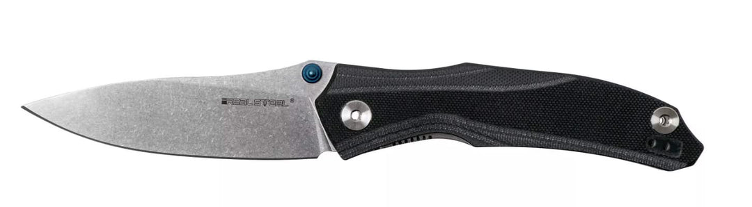 Real Steel Horus E802 Black 7431, couteau de poche -