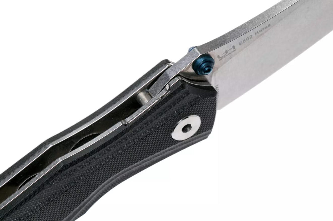 Real Steel Horus E802 Black 7431, couteau de poche -