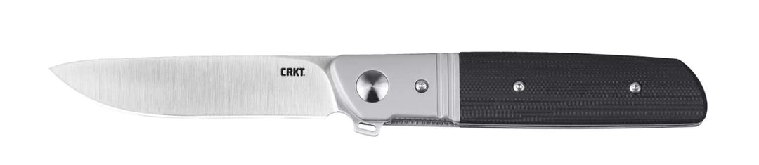 CRKT 5720 Bamboozled, Black couteau de poche, Kenny Onion design -