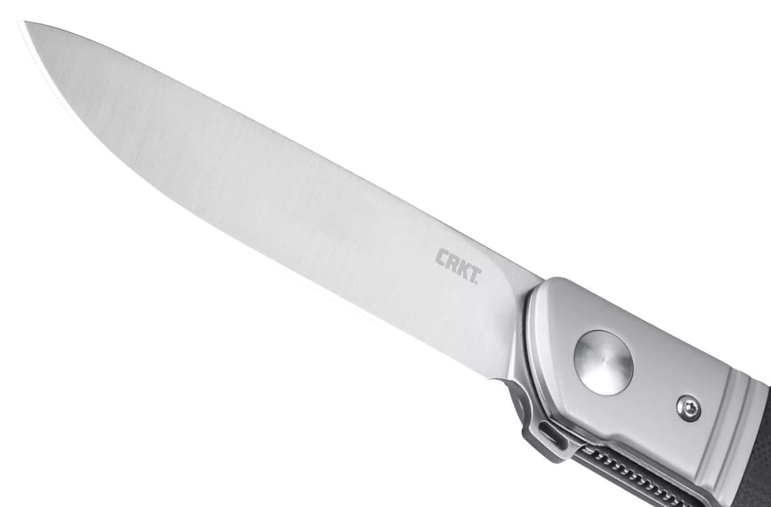 CRKT 5720 Bamboozled, Black couteau de poche, Kenny Onion design -