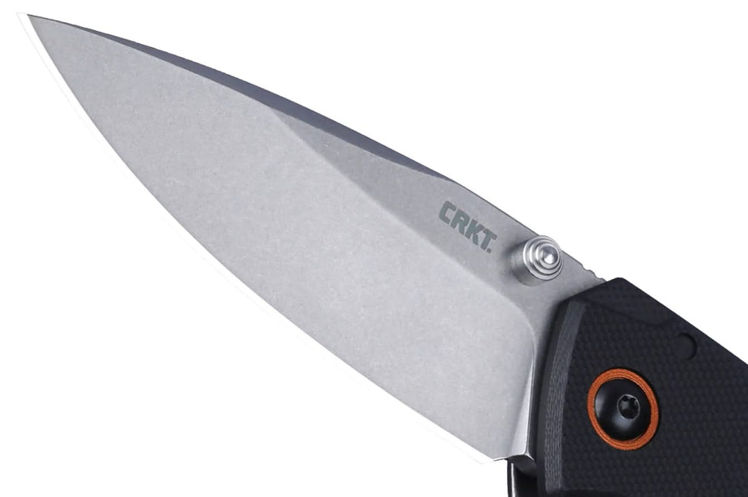 CRKT CK-2522 Tuna Compact, Silver couteau de poche, Lucas Burnley design -
