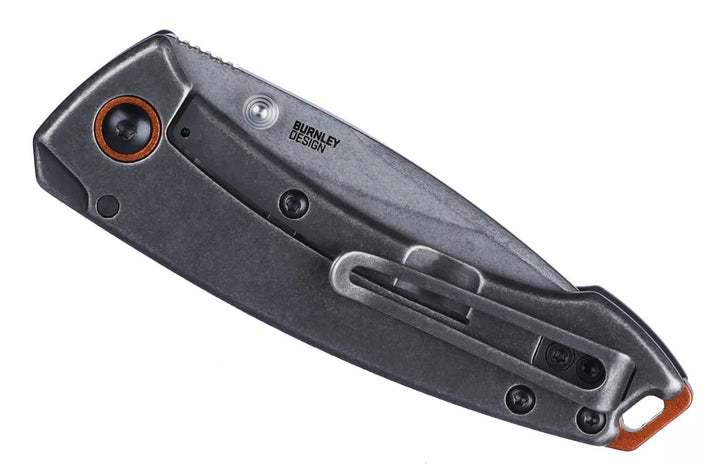 CRKT CK-2522 Tuna Compact, Silver couteau de poche, Lucas Burnley design -