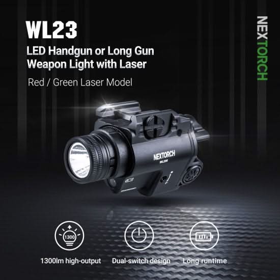 Lampe laser verte Nextorch WL23G -