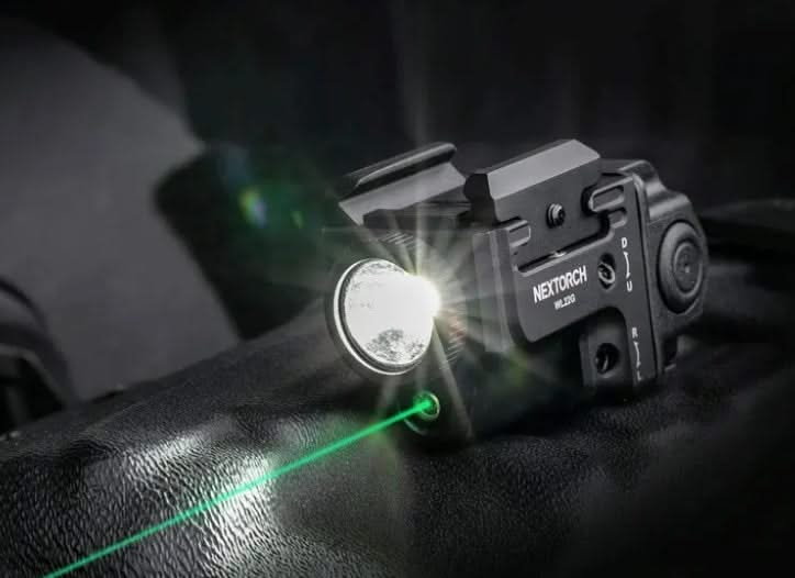 Nextorch WL22G Lampe d'arme rechargeable sous-compacte 650 lumens -