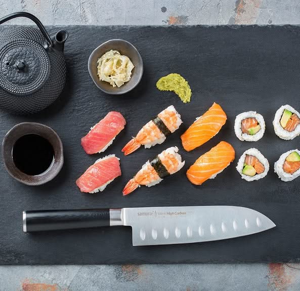 Samura SM-0094 Série MO-V Santoku 18 cm -