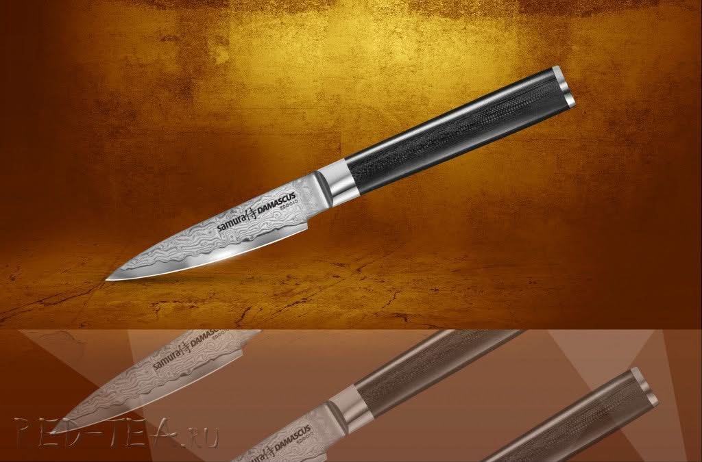 Samura SD-0010 Série Damascus Couteau d'office -