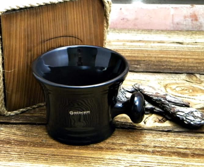 Böker 04BO153 bol de rasage en porcelaine -