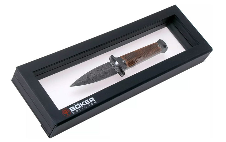 Böker P08 121515DAM Poignard en Damas Edition limitée -