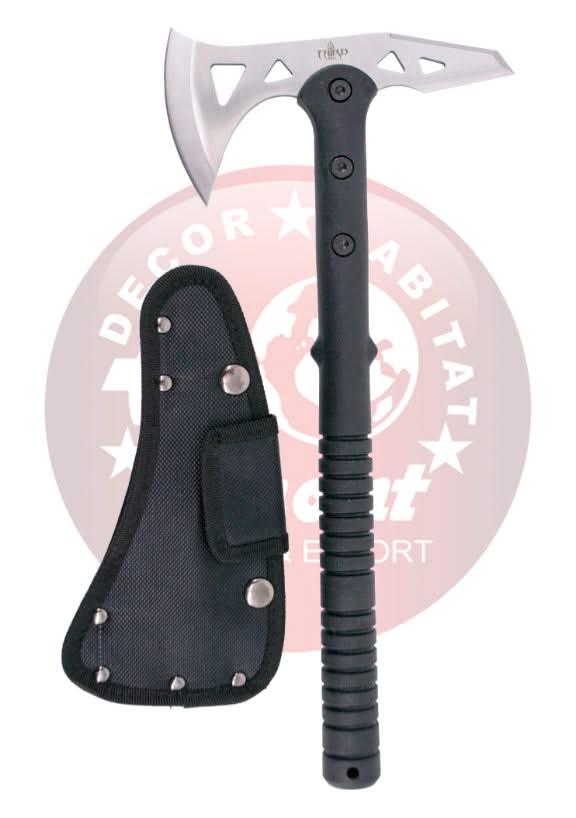 Amont S0001B Hache acier satiné -