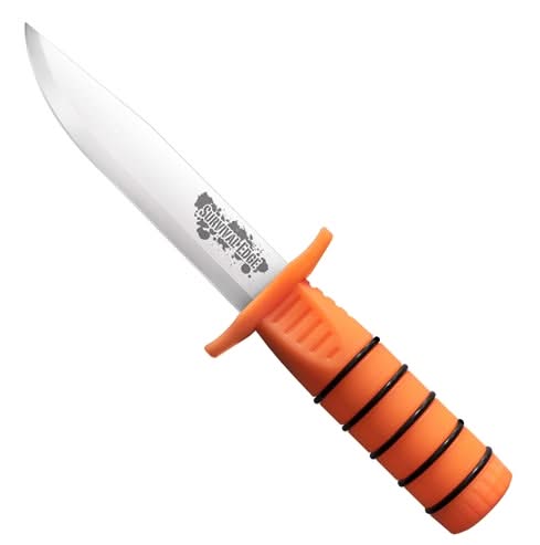 ColdSteel 80PH Couteau à lame fixe survival Edge Orange -