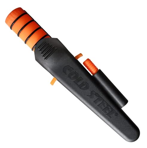 ColdSteel 80PH Couteau à lame fixe survival Edge Orange -