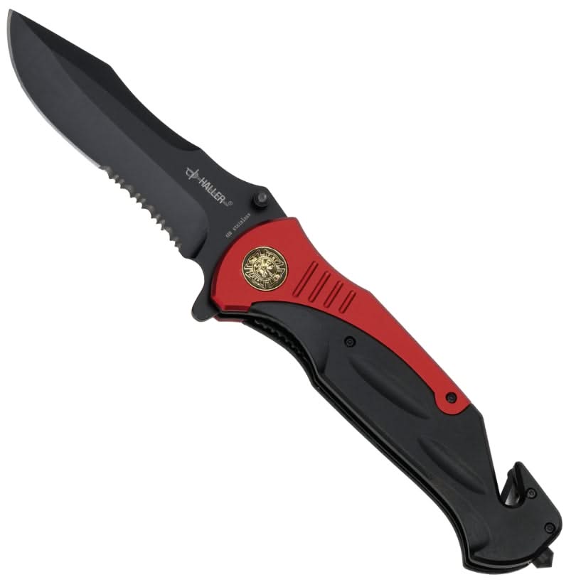 Haller 83856 Couteau de poche sauvetage XXL -