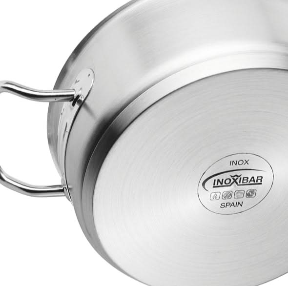 Inoxibar 65625 Braisière traiteur haute avec couvercle -