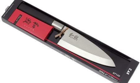 Kai 6715D Wasabi Black Deba Lame de 15 cm -