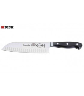 Dick 8144218K Premier Plus Eurasia Couteau de chef Santoku Alvéolé 18 cm - 