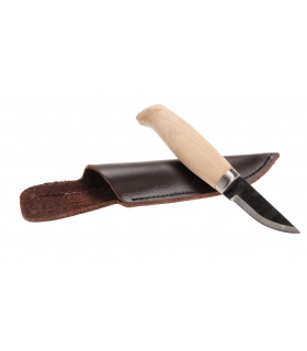 Tusk Knife Carbon wood carving - 
