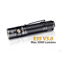 Fenix E35 V3.0 - 3000 Lumens - avec batterie USB-C - pack complet - 