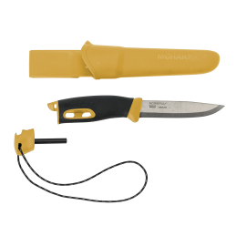 Couteau fixe Mora 13573 Spark jaune - 