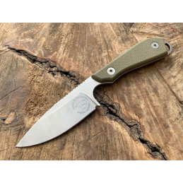 White River Knives M1 Backpacker Pro Magnacut, Green G10, Limited Edition couteau fixe - 