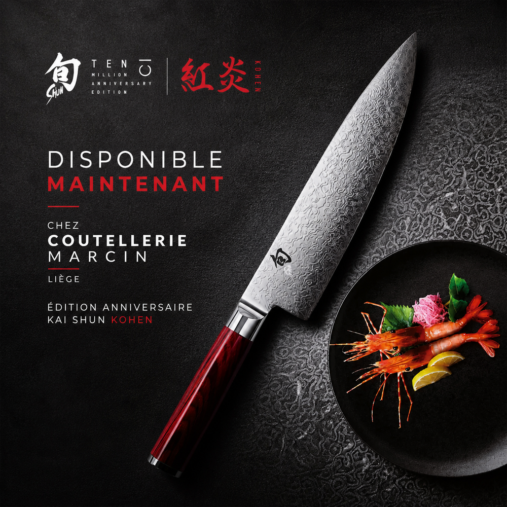 🔪 Kai Shun Kohen : l’excellence japonaise en édition anniversaire