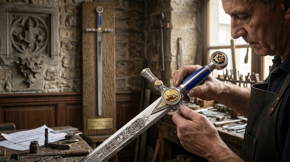 L’Épée Maçonnique : Symbole, Tradition et Savoir-Faire d'Exception à Liège