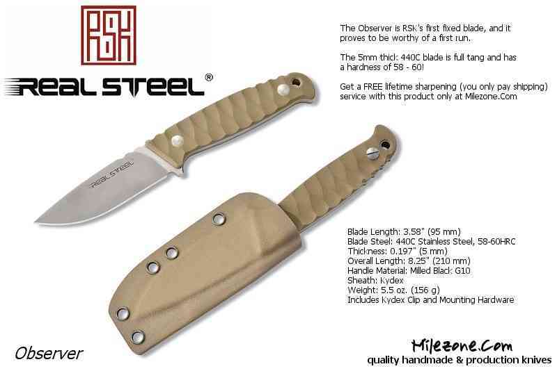 Real Steel KNives