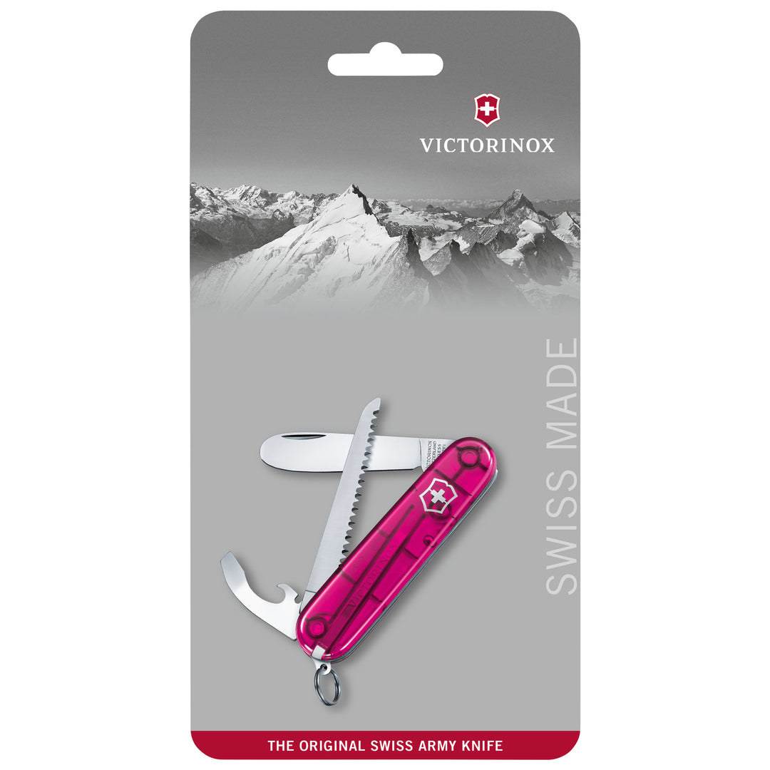 Victorinox 0.2373.T5 My First 84 Mm, Rose Transparent