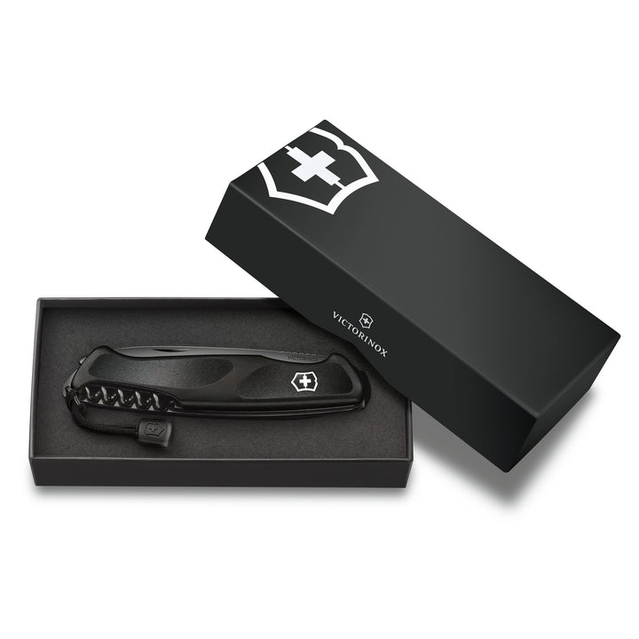 Victorinox 0.9563.C31P Ranger 55 Onyx Black, 130 mm, noir