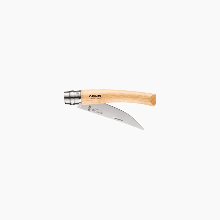 Opinel Effilé N°08 Hêtre 002558 – manche en hêtre et Virobloc