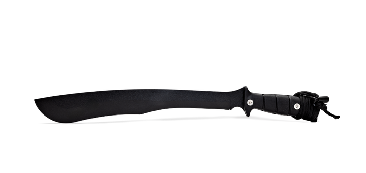 Wildsteer Machette TIGER Noir – Lame Époxy Noire en Acier X46Cr13 – Survie & Outdoor