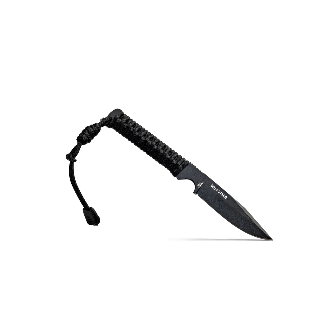 Couteau Tactique Wildsteer WILD TECH 4 – Acier Sandvik 14C28N, Développé avec la DCPJ & le RAID