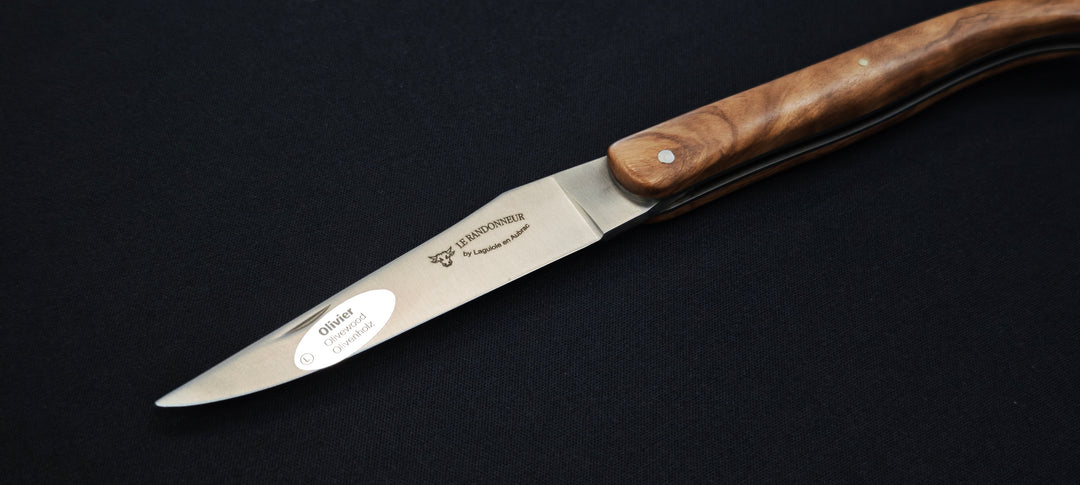 Laguiole en Aubrac - Le randonneur - Couteau pliant de poche - manche olivier