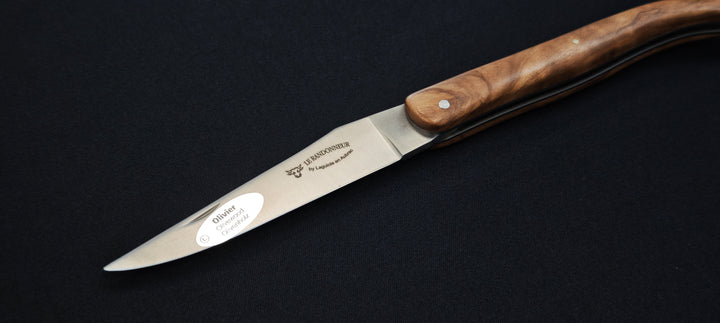 Laguiole en Aubrac - Le randonneur - Couteau pliant de poche - manche olivier