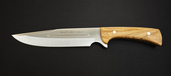 Muela Jabali -21 OL Couteau de chasse - manche olivier - lame de 21cm