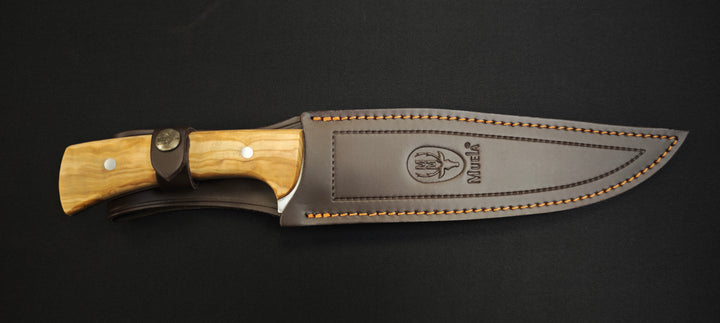 Muela Jabali -21 OL Couteau de chasse - manche olivier - lame de 21cm
