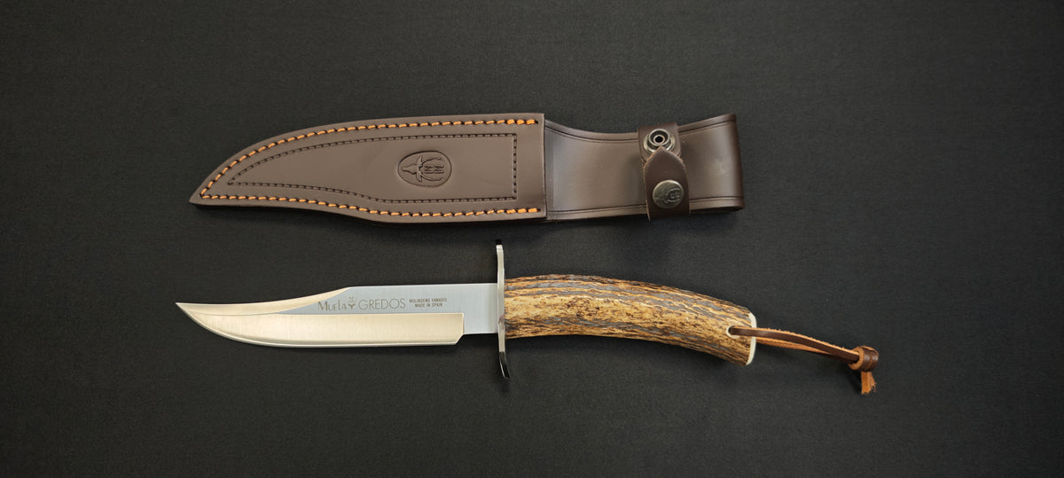 Muela Gredos -16 - Couteau de chasse bois de cerf