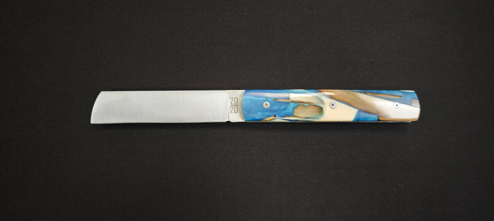 Le Fidèle 20/20 Eclat Mammoth Ivory + Blue Resin