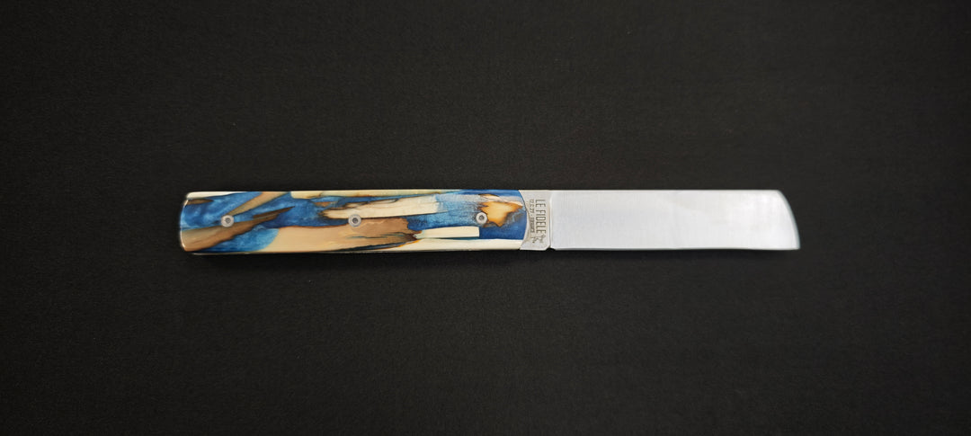 Le Fidèle 20/20 Eclat Mammoth Ivory + Blue Resin