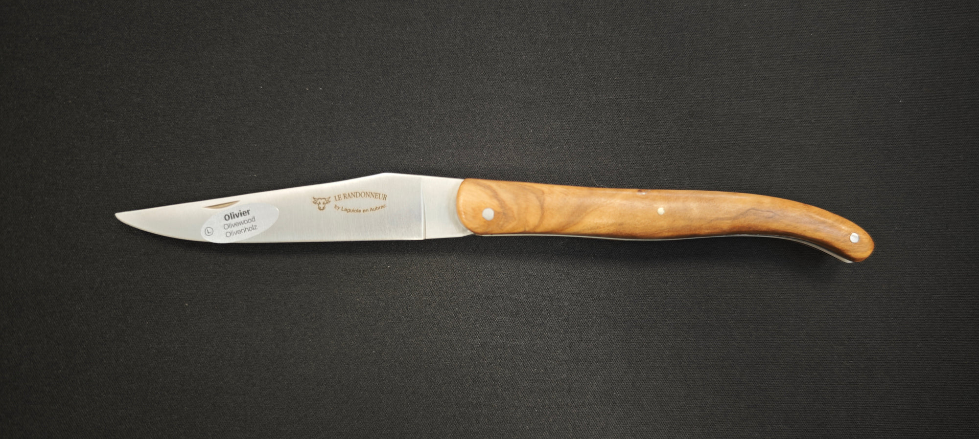 Laguiole en Aubrac L0512REI/LSB1 Couteau pliant manche en genèvrier