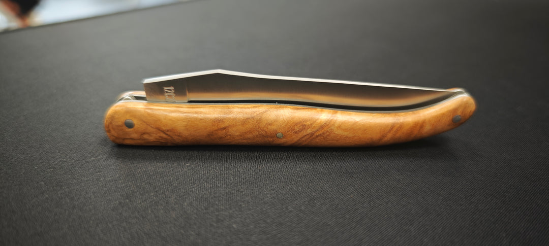 Laguiole en Aubrac L0512REI/LSB1 Couteau pliant manche en genèvrier