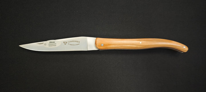 Laguiole en Aubrac L0512REI/LSB1 N°2 Couteau pliant manche en genèvrier