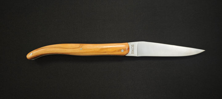 Laguiole en Aubrac L0512REI/LSB1 N°2 Couteau pliant manche en genèvrier