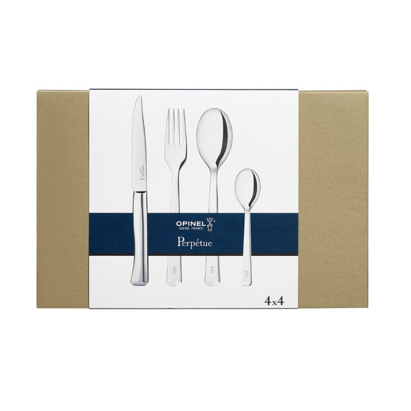 Ménagère Opinel Perpétue 32 pièces – ensemble de couverts en inox
