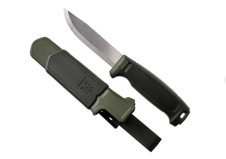 Morakniv Amberg 14549 – Couteau Outdoor Lame Satinée 12C27 Deep Forests